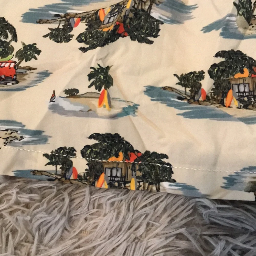 New Authentic Bottega Veneta Tropical Print Men's Swim Shorts size 48